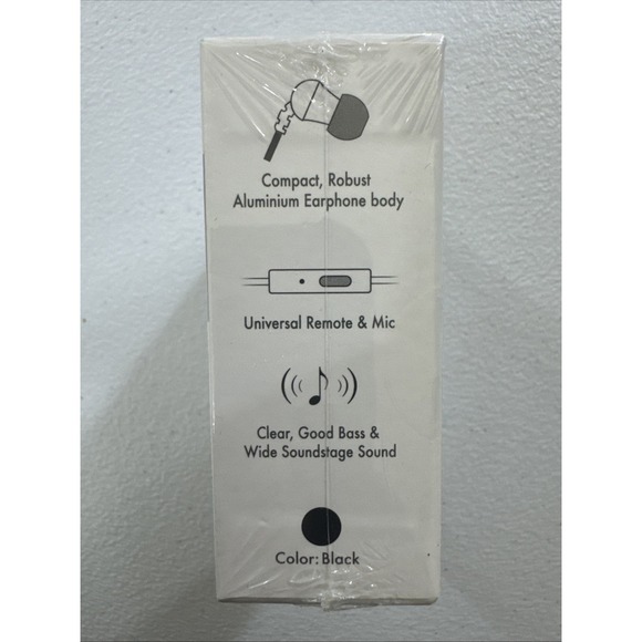 LYPERTEK MEVI - in Ear Headphones with Microphone Black - Picture 4 of 4